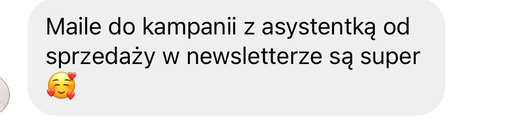 Opinia klientki