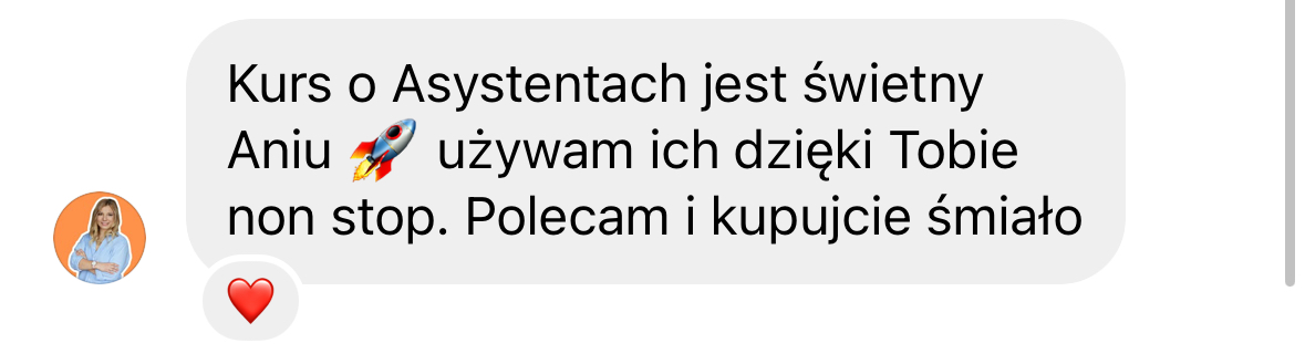 Opinia klientki