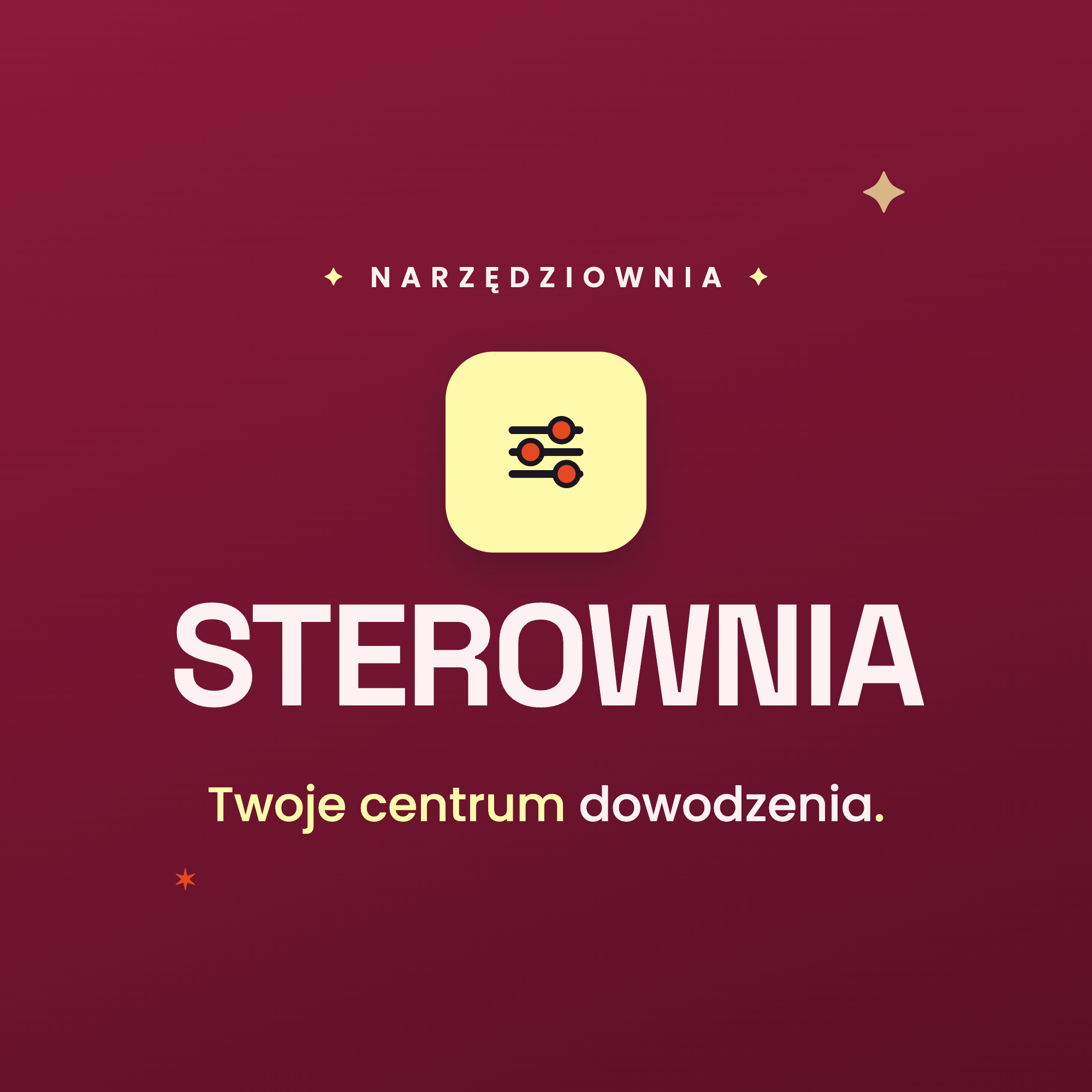 Narzędziownia – Sterownia