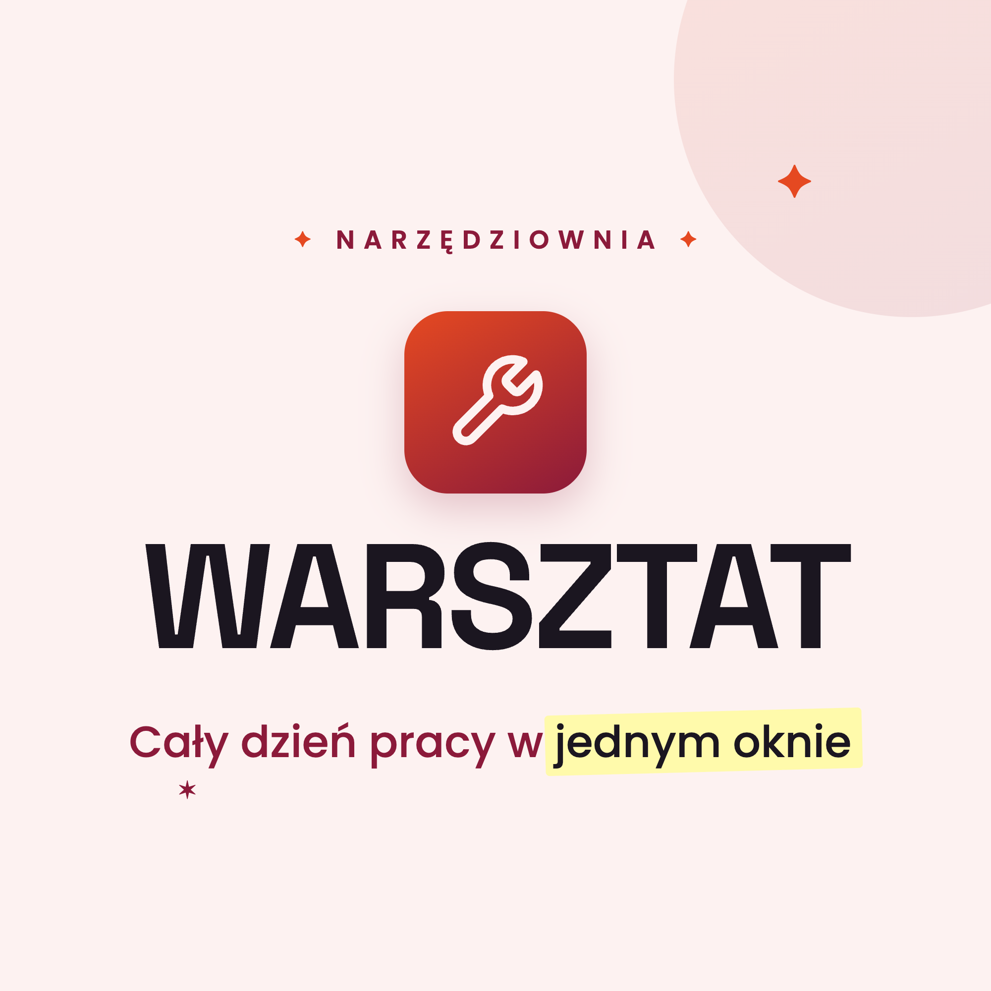Narzędziownia – Warsztat