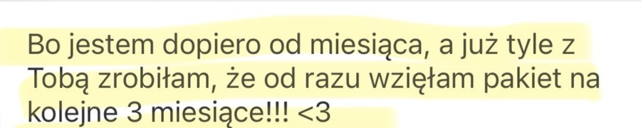 Opinia uczestniczki Dźwigni